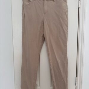 Old Navy Women's Cropped Pants in Light Taupe